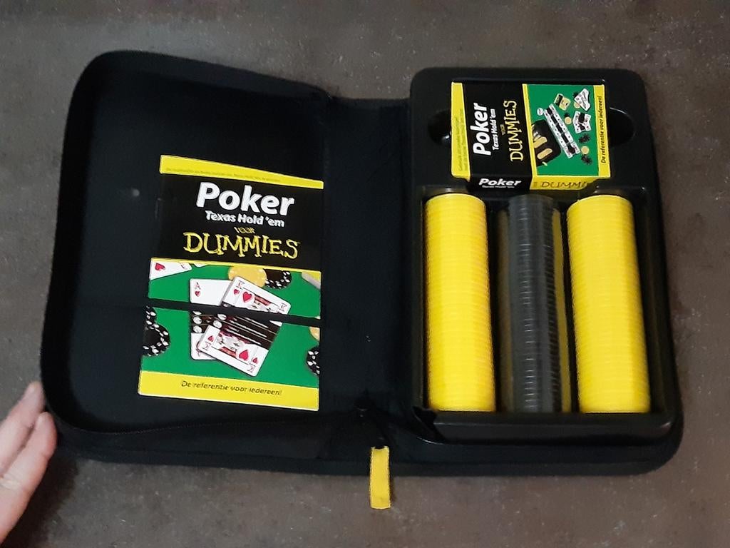Poker texas hold'em voor dummies splinternieuw, Hobby en Vrije tijd, Gezelschapsspellen | Kaartspellen, Ophalen of Verzenden, Nieuw