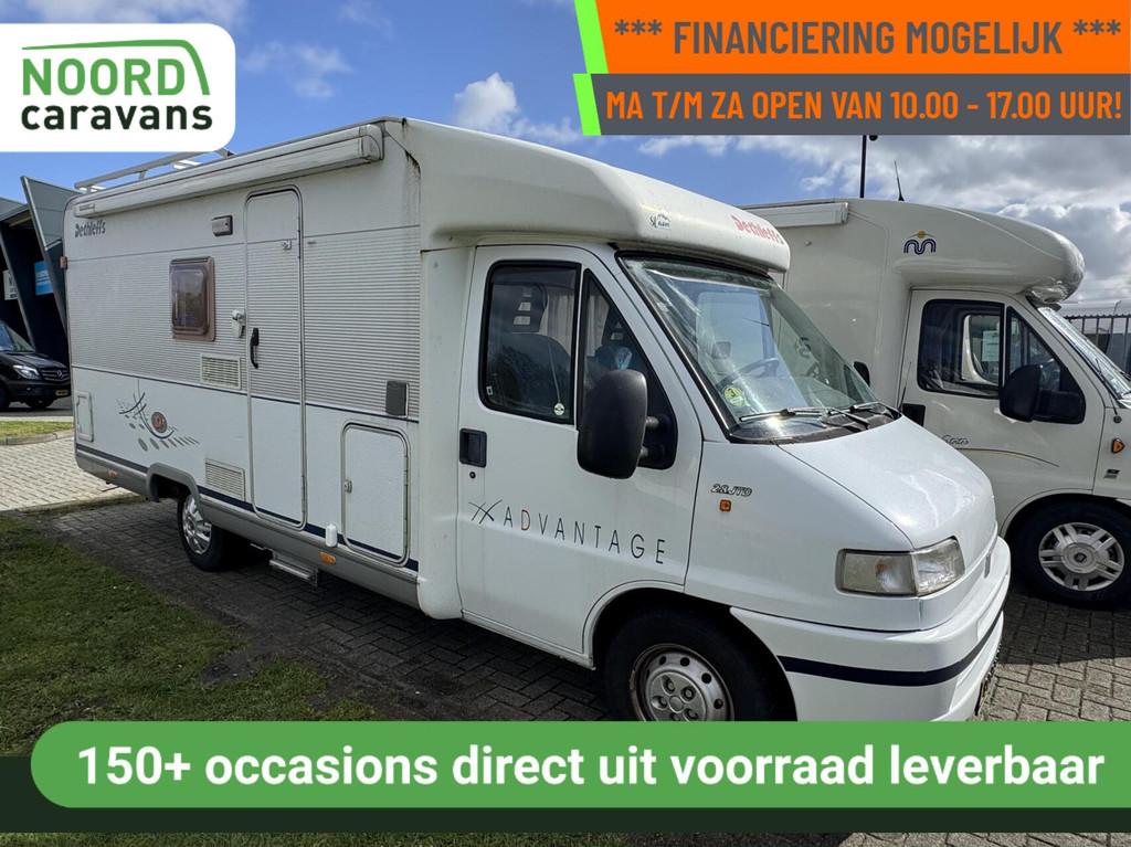 Fiat DETHLEFFS ADVANTAGE FRANSBED, 168211 KM, MEENEEMPRIJS!, Bedrijf, Koelkast, Elektrische ramen, Half-integraal
