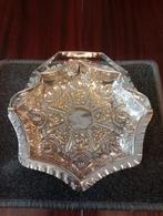 Verzilverde Fruitschaal Zeer Mooi Gedecoreerd in Nieuwstaat, Ophalen of Verzenden