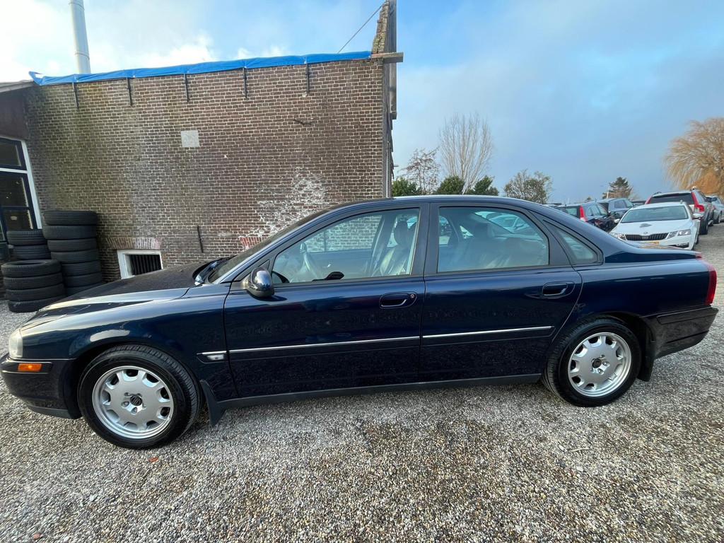 Volvo S80 2.9 Geartronic Dynamic LPG G3 door Koninklijk Huis, Auto's, Volvo, 196 pk, Zwart, Blauw, Bedrijf