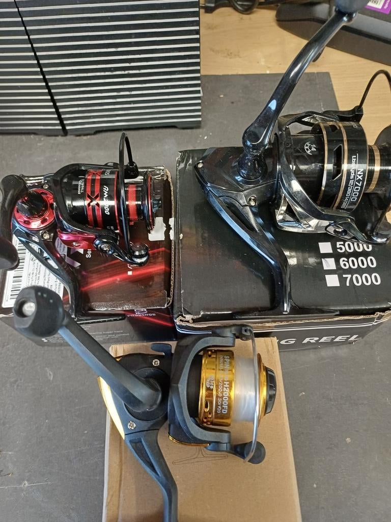 Diverse vismolens - Nieuw en Zo goed als nieuw, Ophalen of Verzenden, Nieuw, Molen