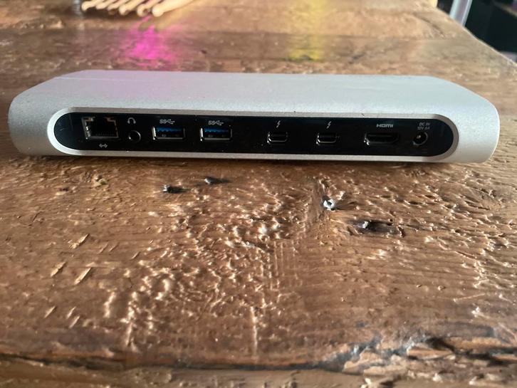 Belkin Thunderbolt 2 Express Dock - Uitbreidingsstation, Computers en Software, Dockingstations, Gebruikt, Docking station, Laptop