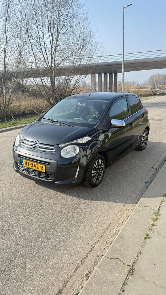 Citroën C1 1.0 e-VTi Style| Grote Onderhoud | Airco 5-Deurs, Auto's, Voorwielaandrijving, Stof, Start-stop-systeem, 4 stoelen