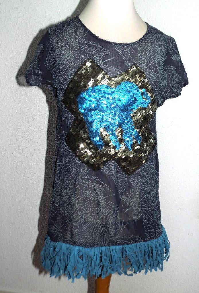 prachtige Didi jurk tuniek maat 128 Olifant, Meisje, Ophalen of Verzenden, Zo goed als nieuw, Didi