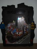 in nieuw staat Poster Hundertwasserhaus met een unieke lijst, Verzamelen, Posters, Ophalen, Rechthoekig Staand, Met lijst, Zo goed als nieuw