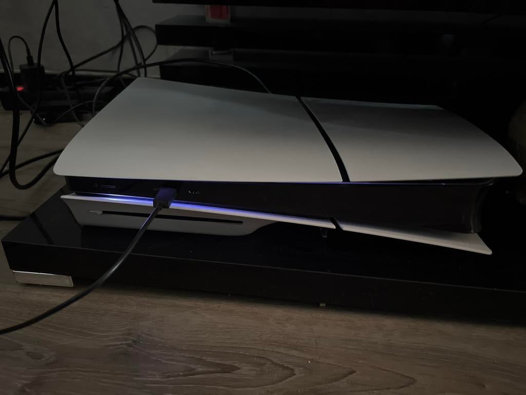 PlayStation 5 Slim Disc Editie - met doos, Ophalen of Verzenden, Zo goed als nieuw, Playstation 5