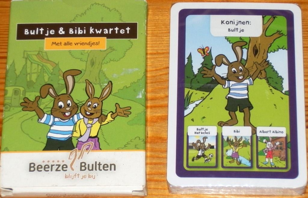 Beerze Buiten -- Kwartet Bultje en Bibi Het spel is geseald, Ophalen of Verzenden, Zo goed als nieuw, Kwartet(ten)