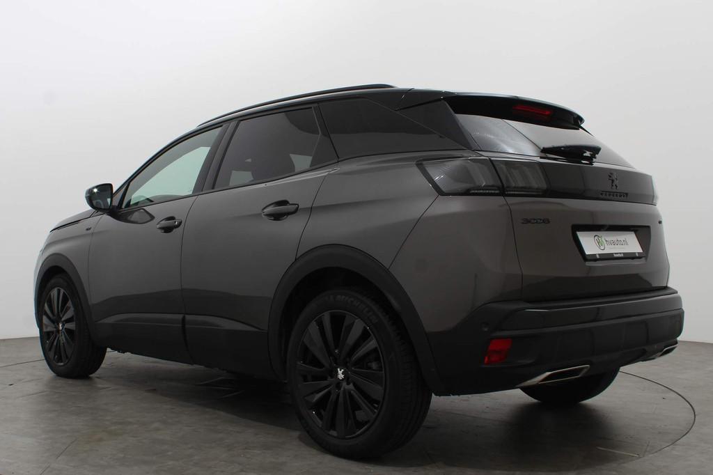 Peugeot 3008 1.2 PURETECH 130PK GT BLACK PACK EAT8 | Navi |, Adaptive Cruise Control, Gebruikt, 1199 cc, Leder en Stof