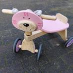 Houten loopfiets roze leeuw, Ophalen of Verzenden, Gebruikt, Loopfiets