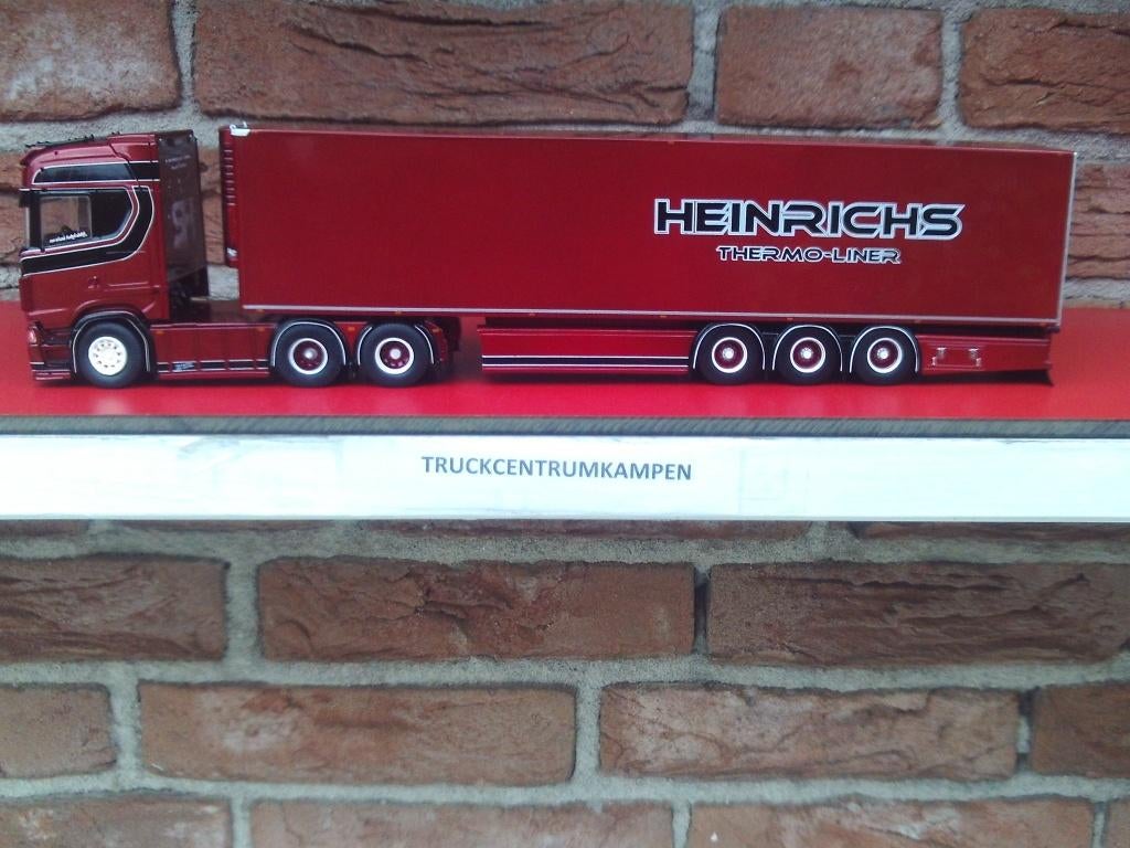 Tekno  Scania  Next  Gen  Sleepas  van  Heinrichs., Ophalen of Verzenden, Nieuw, Bus of Vrachtwagen, Tekno