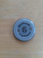 Holland Casino 5 euro fiche, Ophalen of Verzenden