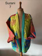 Prachtig Suzani jasje, vintage stof, geborduurd, 2 zijdig, Overige kleuren, Maat 42/44 (L), Nieuw, Ophalen of Verzenden