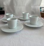Set van 4 Nespresso espresso kop&schotel by Andrée Putman, Huis en Inrichting, Keuken | Servies, Ophalen, Zo goed als nieuw, Effen