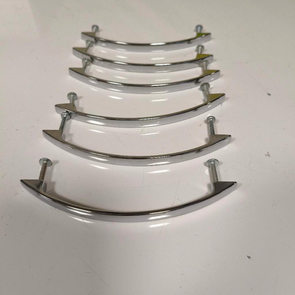 Deurgreep Handvat Deurbeslag set van 6 stuks, Huis en Inrichting, Ophalen, Minder dan 50 cm, Gebruikt, Minder dan 100 cm