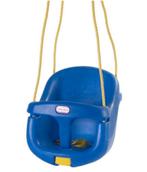 Little Tikes High Back Peuter - Schommel Blauw, Ophalen of Verzenden, Zo goed als nieuw, Schommel