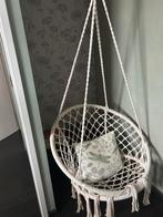 Hangstoel creme, Ophalen, Zo goed als nieuw, Wit, Eén