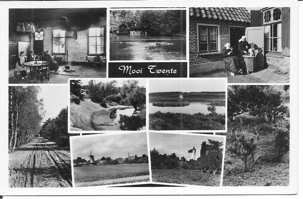 Mooi Twente, Ophalen of Verzenden, 1940 tot 1960, Ongelopen, Overijssel