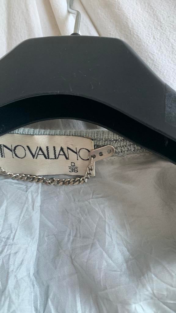 Dino valiano vest jas vintage style M, Ophalen of Verzenden, Gedragen, Maat 38/40 (M), Blauw