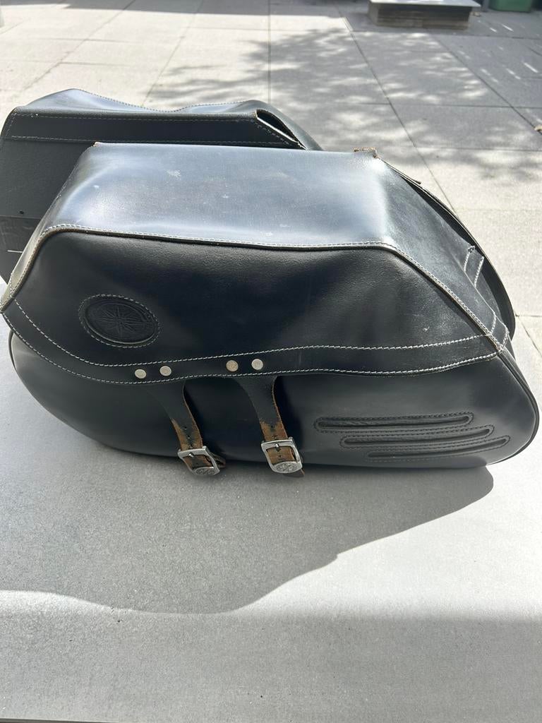 Motortassen inclusief  beugels, Ophalen, Gebruikt