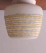 XL Vintage Philips melkglazen plafondlamp | jaren 50, Ophalen, Zo goed als nieuw, Glas