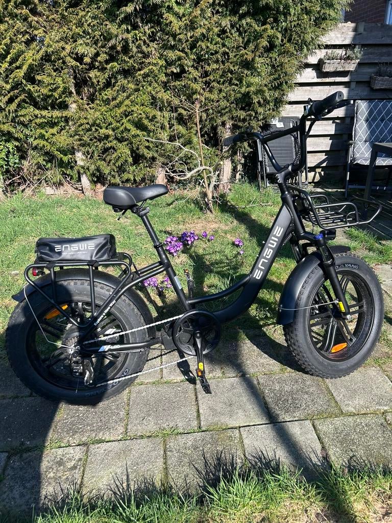 Engwe L20 Fatbike - Krachtige E-bike, Gebruikt, Minder dan 47 cm, 50 km per accu of meer, Ophalen