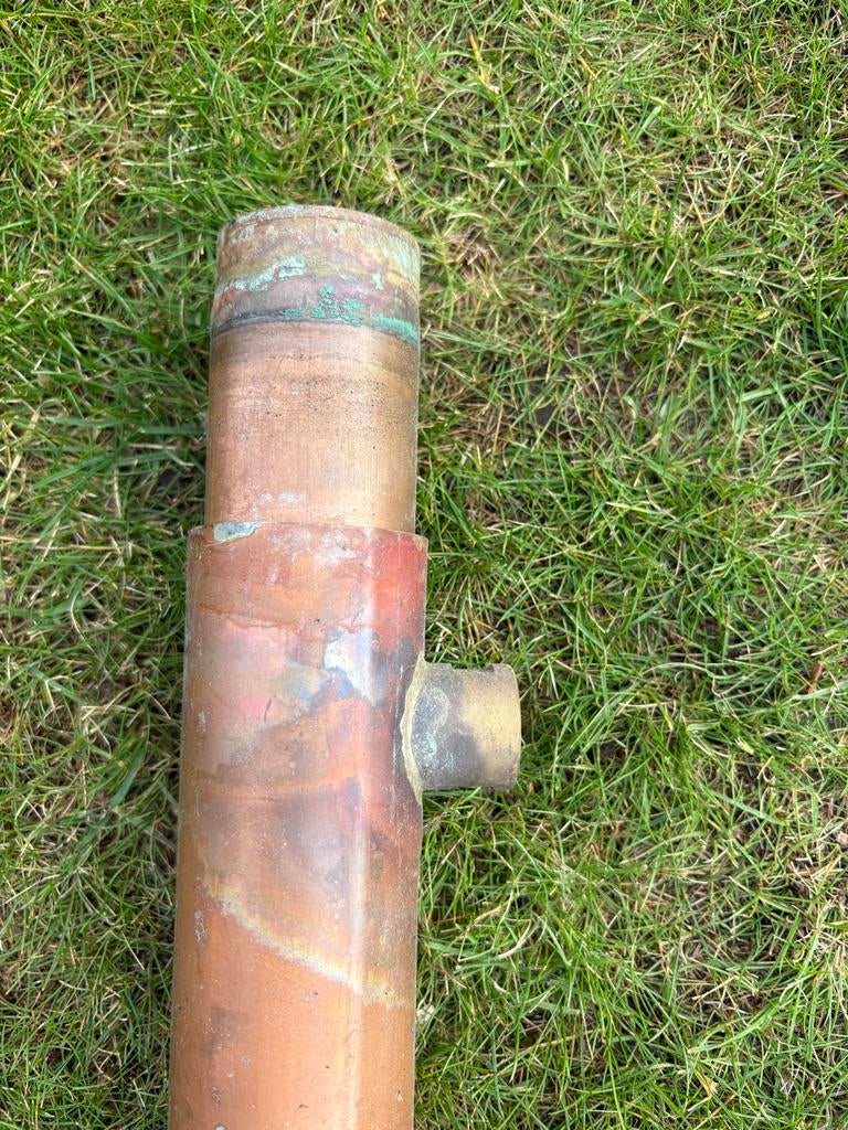 Koperen buis 8 kg - Ideaal voor recycling of decoratie, Doe-het-zelf en Verbouw, Ophalen, Gebruikt, Koper of Messing