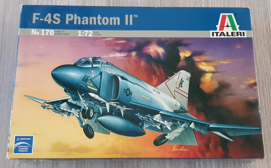 F-4S Phantom II, Italeri 1;72, Italeri, Nieuw, Ophalen of Verzenden, Groter dan 1:72