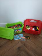 Kid K’NEX Partij – 2 Opbergboxen + Instructieboekjes, Ophalen of Verzenden