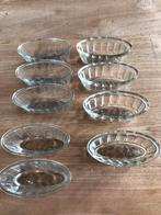 Oude persglazen pudding vormpjes, Ophalen of Verzenden