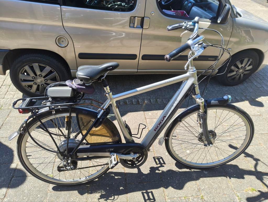 Koga miyata tesla heren e-bike (54cm), Ophalen of Verzenden, Gebruikt, 26 inch of meer, Versnellingen