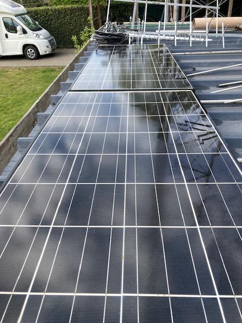 Kompleet Solar-power systeem, Ophalen, Gebruikt