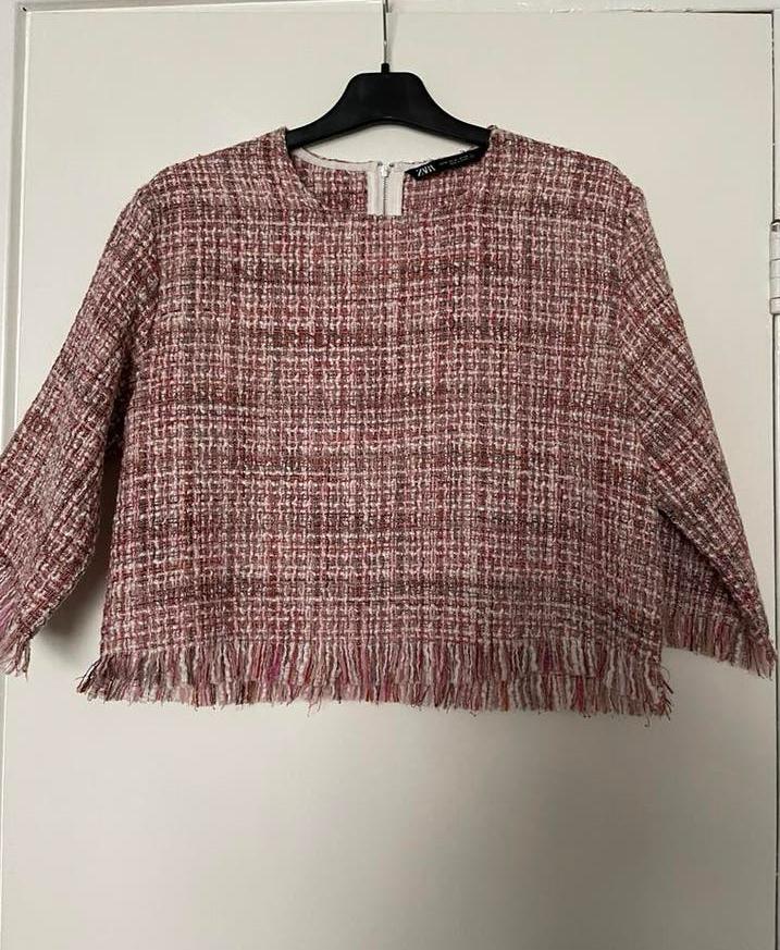 Top met raffels, Kleding | Dames, Blouses en Tunieken, Ophalen of Verzenden, Zo goed als nieuw