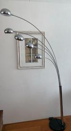 Vintage  booglamp met 5 lampen, Ophalen, Zo goed als nieuw, Metaal, 150 tot 200 cm