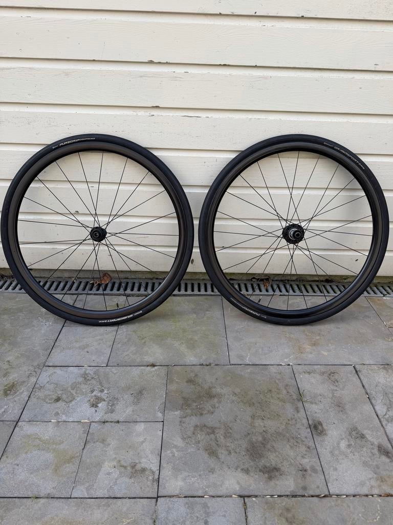 Giant SLR1 30mm Carbon Wielset Disc 11/12 speed Shimano, Wiel, Ophalen of Verzenden, Zo goed als nieuw, Racefiets