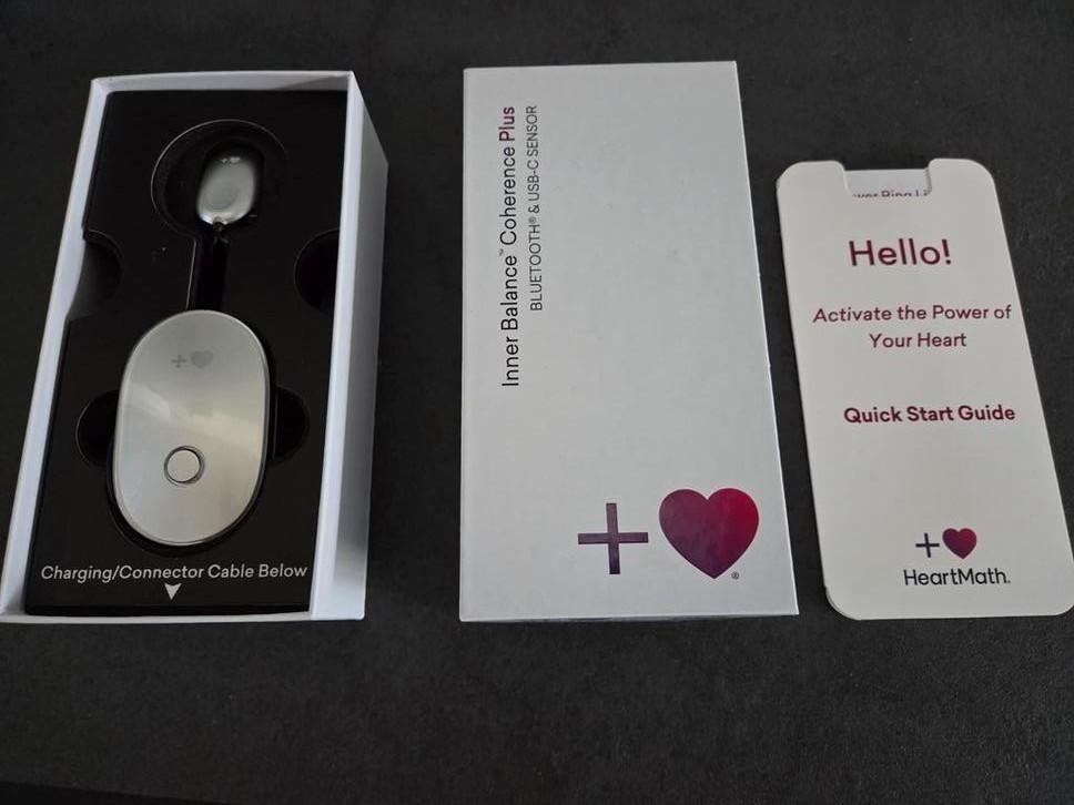 HeartMath Inner Balance Coherence Plus Sensor, Ophalen of Verzenden, Zo goed als nieuw, Overige merken