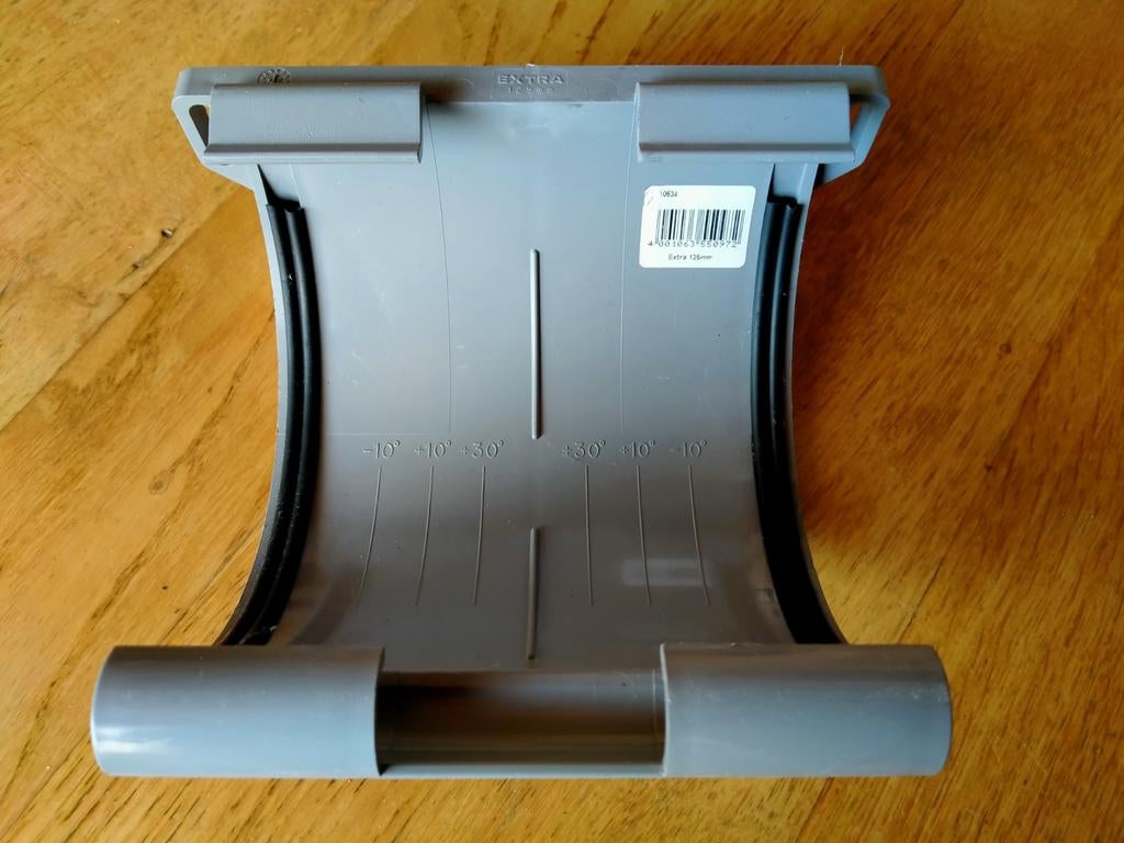 S-lon verbindingsstuk dakgoot 125mm, Kunststof, Overige typen, Nieuw, Ophalen of Verzenden