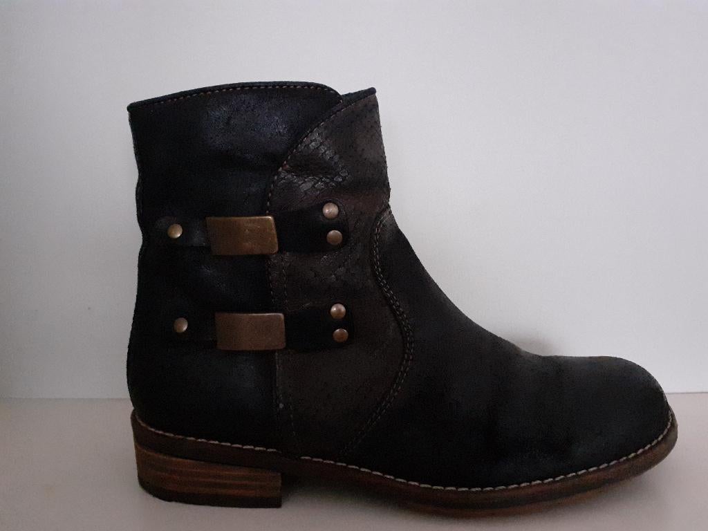 Wolky laarzen maat 38 kleur donkerbruin, Kleding | Dames, Schoenen, Wolky, Bruin, Lage of Enkellaarzen, Ophalen of Verzenden