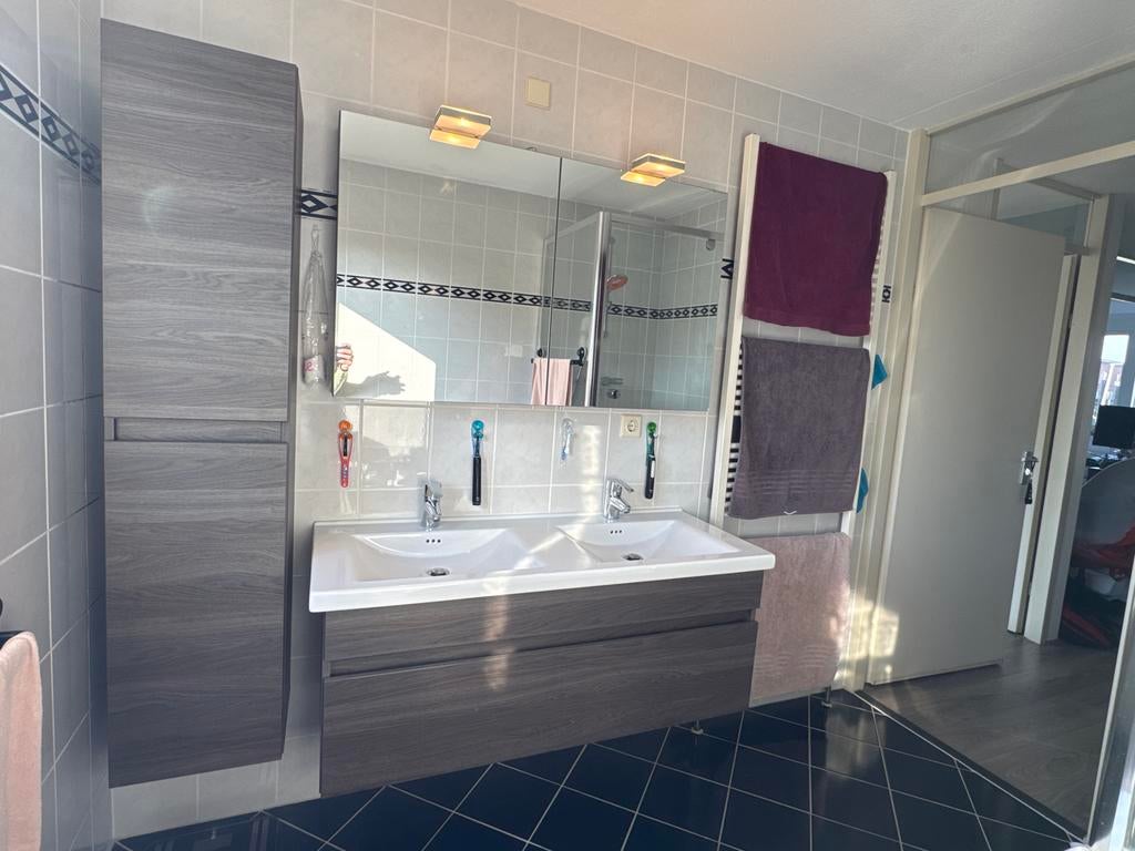 Luxe Detremmerie badkamermeubel met dubbele wastafel, Ophalen, 100 tot 150 cm, Zo goed als nieuw, Minder dan 100 cm