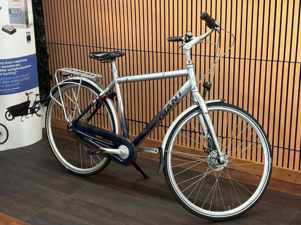 Giant Herenfiets 28inch, 7 versnellingen ZGAN Directrijklaar, Versnellingen, Zo goed als nieuw, Giant, Ophalen of Verzenden