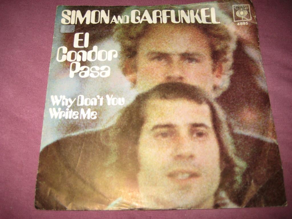 Simon + Garfunkel: El Condor Pasa, Cd's en Dvd's, Vinyl Singles, Ophalen of Verzenden, Zo goed als nieuw, Pop, Single