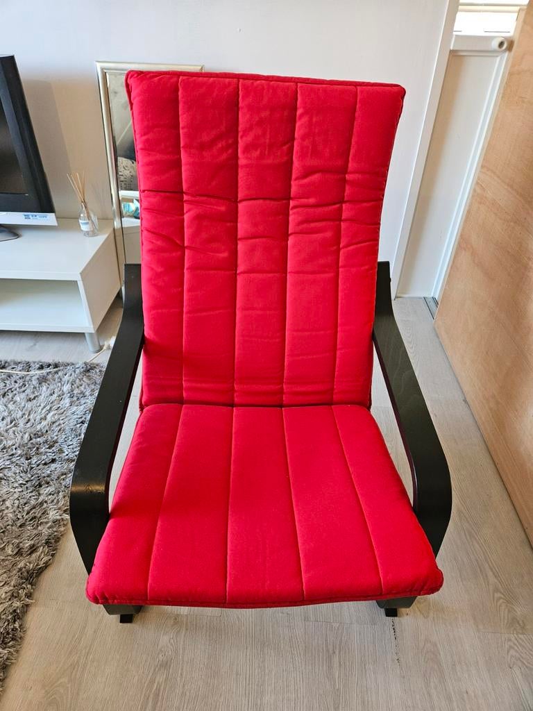 ZOLDER OPRUIMING  - 2 X IKEA POÄNG te koop!, Overige materialen, 75 tot 100 cm, Ophalen of Verzenden, Zo goed als nieuw