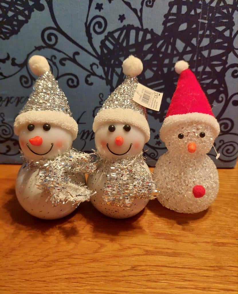 Schattige sneeuwpop lichtjes, Diversen, Kerst, Ophalen of Verzenden, Zo goed als nieuw