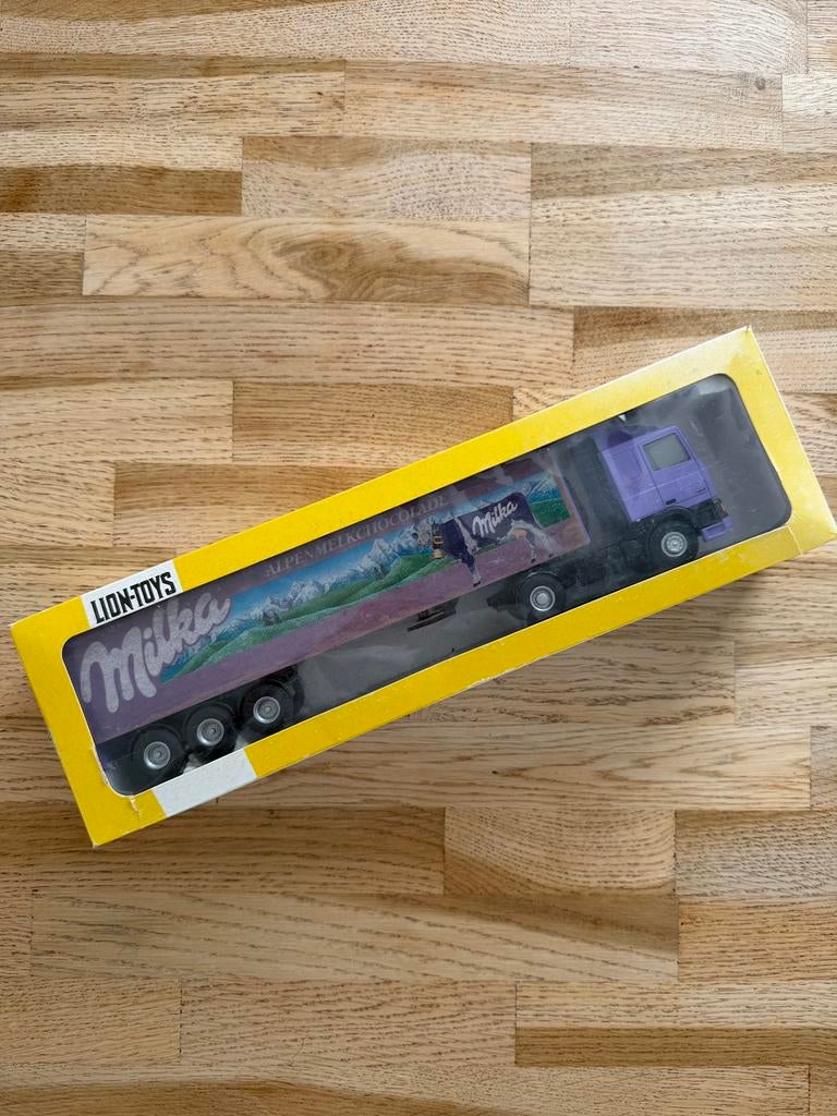 Nieuw in doos - lion toys, Hobby en Vrije tijd, Modelauto's | 1:50, Ophalen, Zo goed als nieuw, Bus of Vrachtwagen, Lion Toys