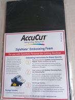 AccuCUT Zip'eMate Embossing Foam voor Die Cutting Machine, Ophalen of Verzenden, Nieuw, Gereedschap of Toebehoren