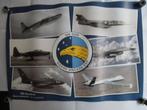 POSTERS VLIEGTUIGEN KON. NED.  LUCHTMACHT, Ophalen of Verzenden, Zo goed als nieuw, Kaart, Foto of Prent