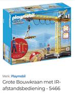 Playmobil bouwkraan, Ophalen, Zo goed als nieuw