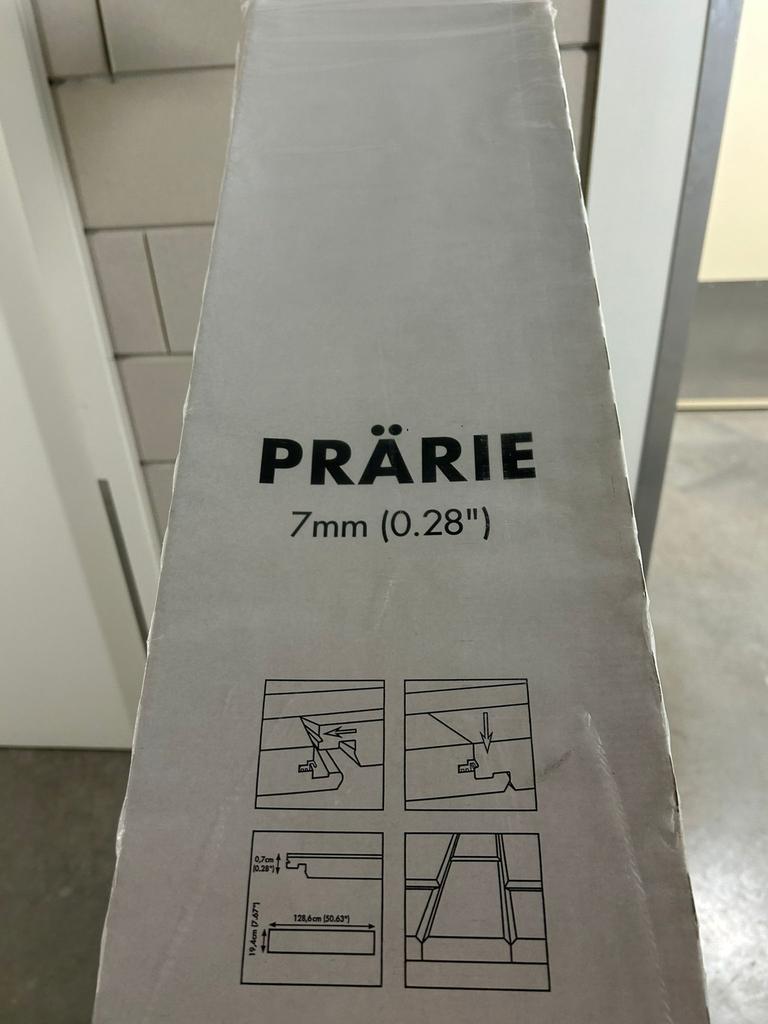 IKEA PRÄRIE laminaatvloer, 50 tot 150 cm, Nieuw, Ophalen of Verzenden, Minder dan 5 m²