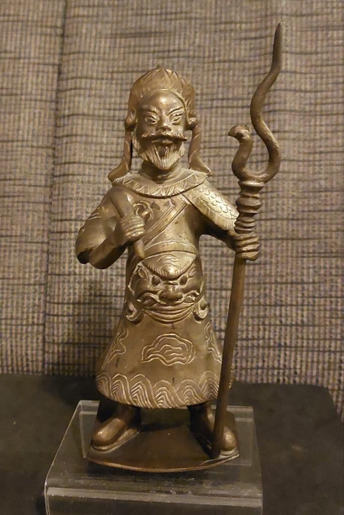 Chinese Bronzen Krijgsheer, Verzenden