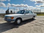 Mercedes-Benz S-Klasse 4.5 450 SE AUT 1978 Wit, Auto's, Automaat, Stof, Wit, Mercedes-Benz