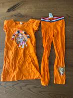 Paw Patrol Skye jurk en legging set Koningsdag oranje, Kinderen en Baby's, Kinderkleding | Maat 104, Ophalen of Verzenden, Gebruikt